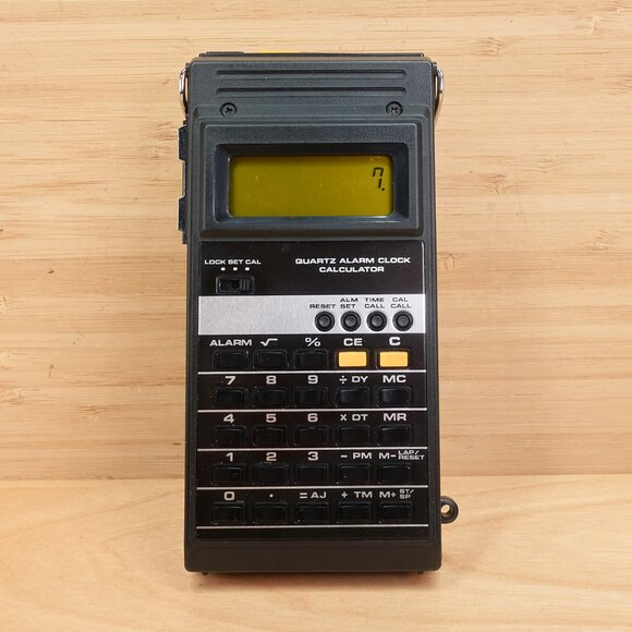 Polycal RC-03b Recorder / Calculator / Alarm Clock / Vintage Japan - Picture 6 of 8